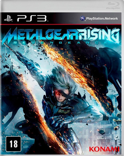 Game Ps3 Metal Gear Rising Revengeance - Vitrine