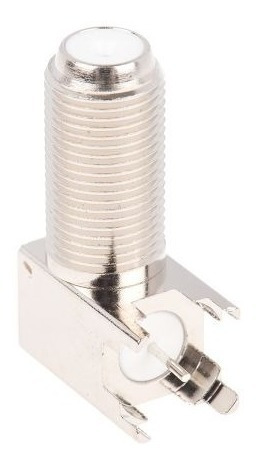 Conector F Hembra Ángulo De 90° (lote De 5 Uds)