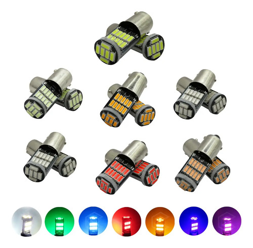 Par De Foco Pellizco 26 Led T11 Ba9s Bay9s Canbus 12v T