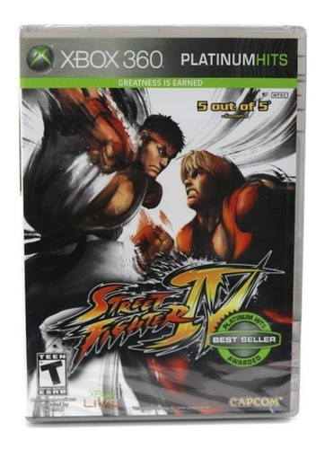 Street Fighter Iv  Standard Edition Capcom Xbox 360 Físico