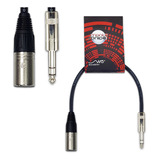 Cable Chicote Canon Xlr Macho A Plug Trs 50 Cm Neutrik Bal