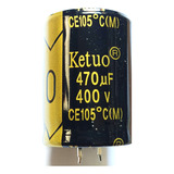 10x Capacitor Eletrolítico 470uf X 400v 105°c 10 Peças