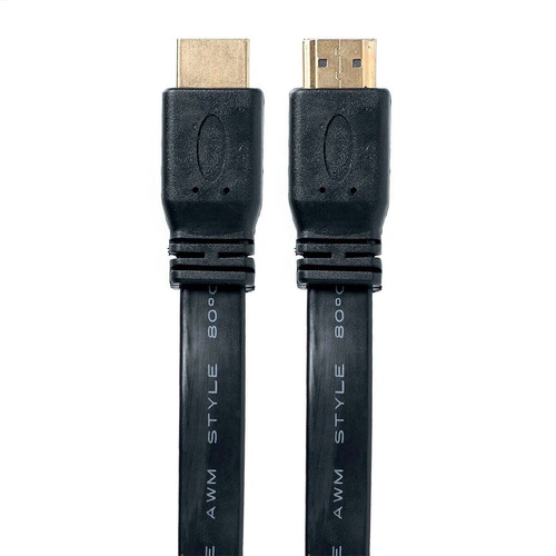 Cabo Hdmi Flat 2.0 - 19 Vias - 15 Metros