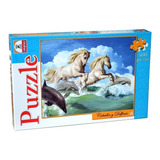 Puzzle Caballos Y Delfines 500 Piezas Implas (8761)