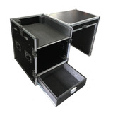 Flight Case Para Yamaha 01v + 10u + Gaveta Bancada L