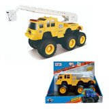 Bombero Quarry Monsters Builder Zone Maisto Grua Camion 1 43