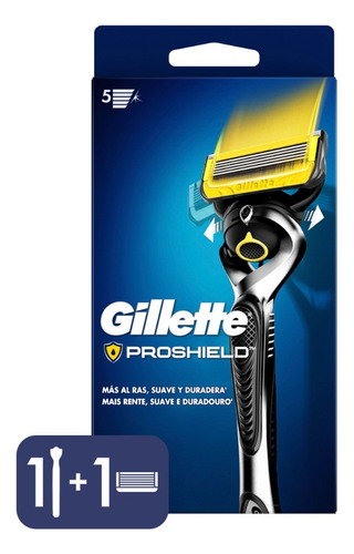 Maquina De Afeitar Gillette Proshield + 1 Cartucho