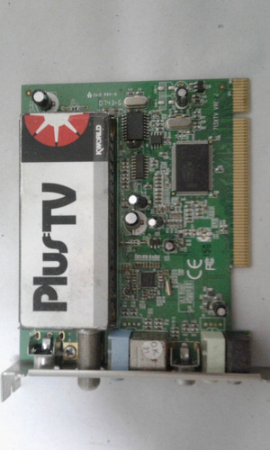 Capturadora Y Sintonizadora De Tv Con Slot Pci Comun 