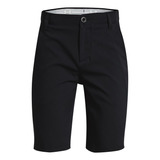 Short Golf Ua De Golf Negro Niño