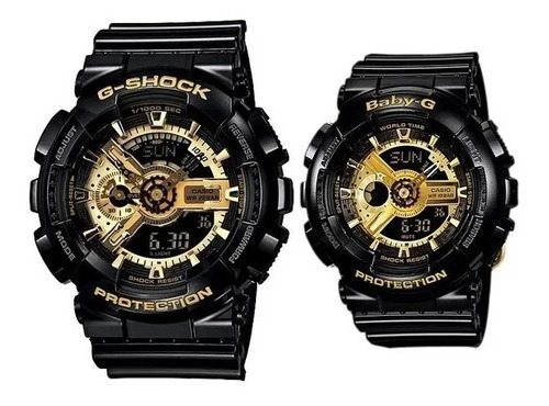 Reloj Pareja Depoetiva G-shock Ga-110gb Baby-g  Ba-110gb 