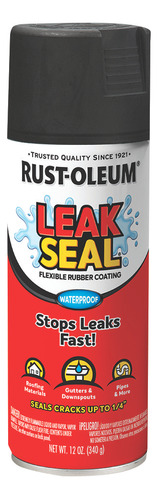 Rust-oleum Leakseal Aerosol Sellador Impermeabilizante Color Negro