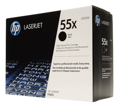 Toner Hp 55x Ce255x Ce255 255x P3015 M3021 M525 Original