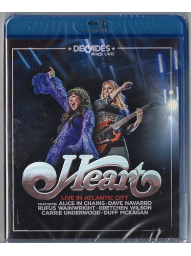 Heart - Decades Rock Live! Live In Atlantic City  Blu-ray 