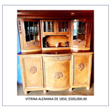 Vitrina Alemana 1850, Encino, Dos Partes