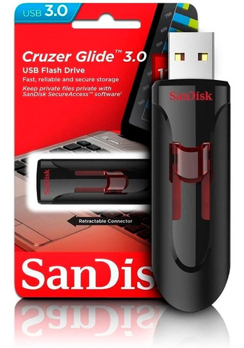 Pendrive Sandisk Cruzer Glide 32gb 3.0 Blister Original