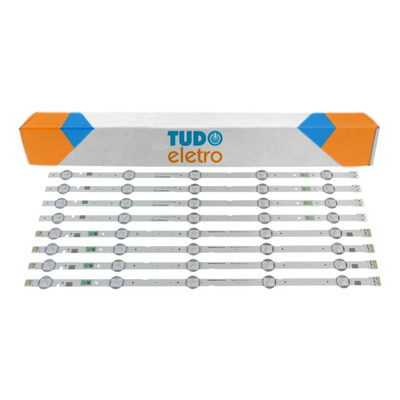 Kit Completo 8 Barras De Led Un49j5200 Un49j5200ag