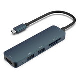 Adaptador Hub 5 En 1 Hp Usb - C Para Hdmi 4k / Sd / Usb 3.0