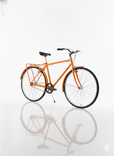 Bicicleta Uso Rudo Carga Pesada Delivery Mybikemx Naranja