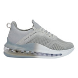 Tenis Casual Choclo Paris Hilton 106a Gris Para Mujer