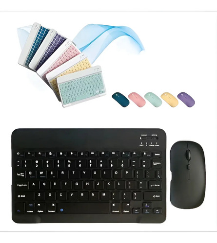 Teclado Ratón Inalámbrico Bluetooth Android iPad Universal | Meses sin interés