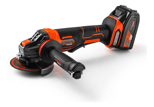 Amoladora Angular Brushless 115mm 20volt 4a Hamilton Blt115 Color Naranja Frecuencia 50-60 Hz