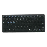 Teclado Bluetooth Inalámbrico Ligero Para iPad, Tablet, Tv