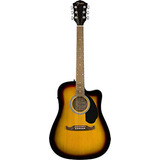 Guitarra Acústica  Fa-125ce Sunburst - 2 Años De Garantía