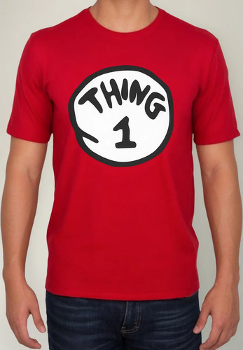 Playera Para Parejas Cosas Cosa 1 Y Cosa 2 Thing 1 Y 2