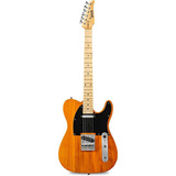 Guitarra Eléctrica Lyxpro Telecaster Mahogany Maple Arce China