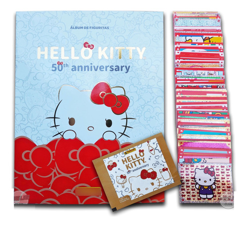 Hello Kitty 50 Aniversario Panini- Album Completo A Pegar!