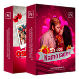 Pack Dia Dos Namorados, 50 Artes Editáveis Photoshop Psd