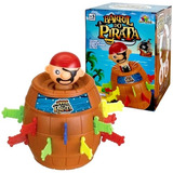 Brinquedo Pula Barril Do Pirata Infantil