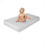 Colchão Infantil 130x70 Berço Americano D18 Impermeável Ft G