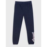 Jogger Con Logo Y Bajos Elasticos Azul Tommy Hilfiger