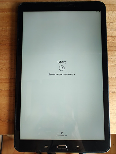 Tablet Samsung Galaxy Tab A Y Funda 