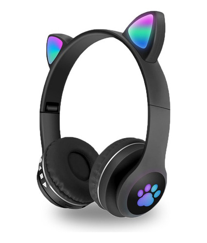 Auriculares Bluetooth Vzv-23m Orejas Gato 