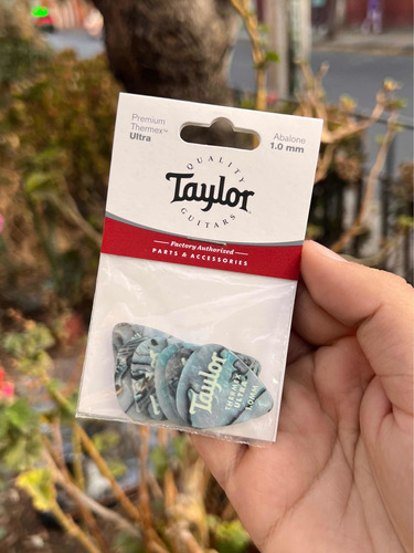 Uñetas De Guitarra Taylor 1.0 Mm Pack De 12 Unicas En Chile