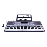 Teclado Musical Usb Profissional Com Saída Auxiliar 61 Tecla