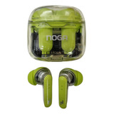 Auriculares Noga Ng-btwins 35 Inalambricos Bluetooth Color Verde