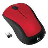 Mouse Óptico Logitech M310 Inalámbrico Color Rojo Fuego
