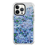 Funda Para iPhone 13 Pro Nantucket Azul Hydrangeas Clear -02