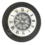 Reloj De Pared 80 Cm Deco Hogar Vintage Zn
