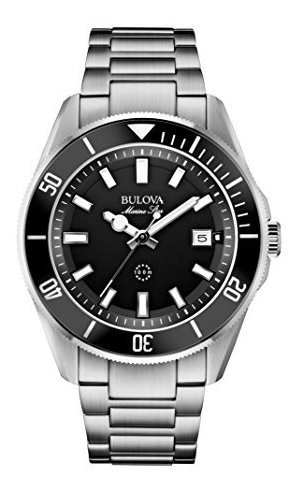 Reloj De Acero Inoxidable 98b203  Para Hombre.