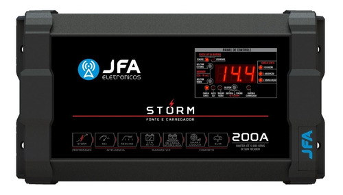 Fonte Carregador Automotivo Jfa Storm 200a Bivolt Volt/amp