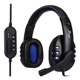 Fone De Ouvido Headset Gamer Usb Ps3/ps4 Pc Microfone Knup