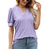 Increíble Blusa Moda Casual Elegante Muchos Variedad Colores