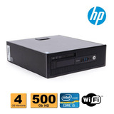 Cpu Hp Prodesk 600 Slim Core I5 4ªg 4gb 500gb Dvd-rw Wifi