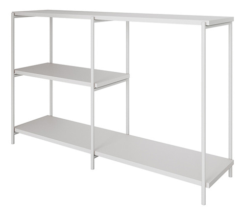 Aparador Industrial Artesania 120cm Aço Branco