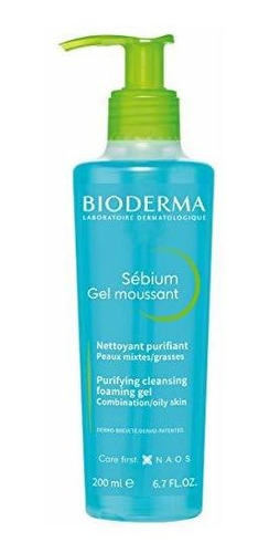 Gel Limpiador Facial Sébium Gel Moussant 200 Ml