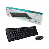 Kit Teclado E Mouse Logitech Mk220 S/ Fio, Tecla Ç Original